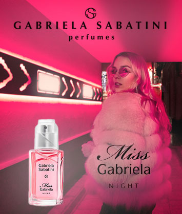 atitude e estilo | gabriela sabatini | miss gabriela night